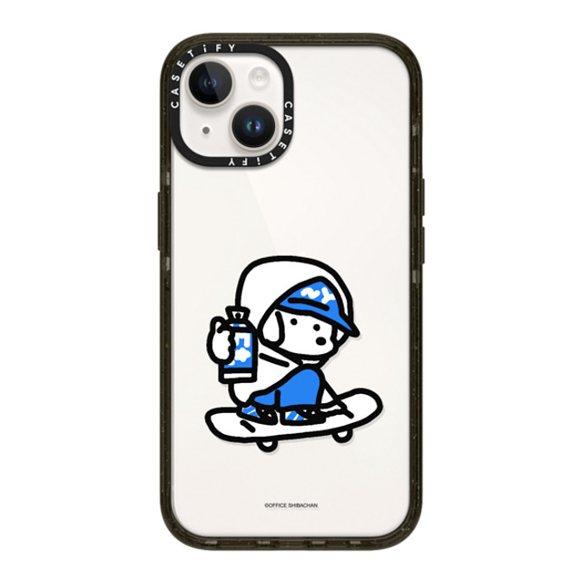 Skater JOHN x CASETiFY iPhone 14 ケース ブラック インパクトケース mini JOHN (Graffiti)