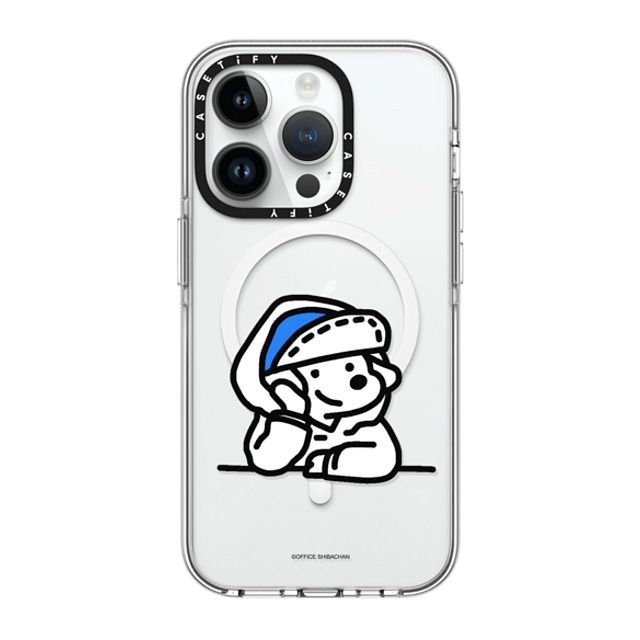 Skater JOHN x CASETiFY iPhone 14 Pro ケース クリア クリア ケース MagSafe対応 mini JOHN (Lover)