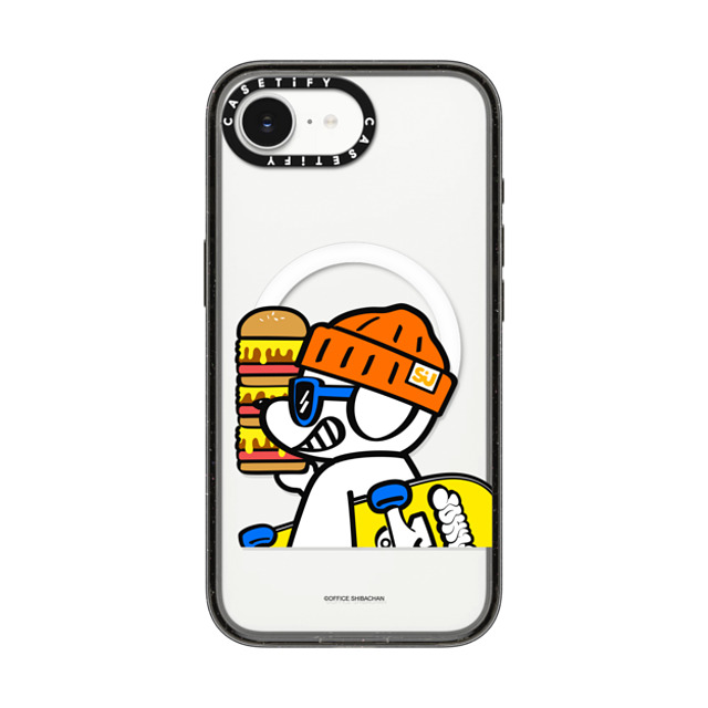 Skater JOHN x CASETiFY iPhone 16e Case Dog,Sport Black Impact Case MagSafe Compatible What's UP JOHN! (Mega burger) Back to School Skater JOHN x CASETiFY iPhone 16e Case Dog,Sport Black Impact Case MagSafe Compatible What's UP JOHN! (Mega burger) Back to School