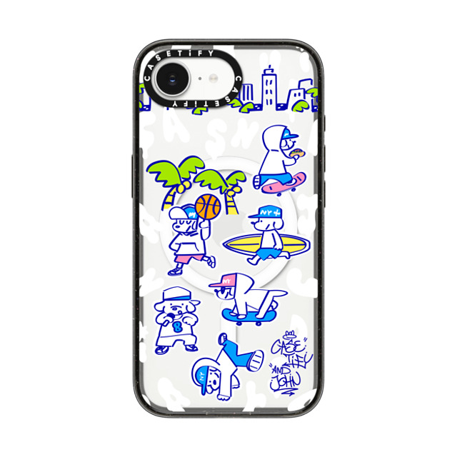 Skater JOHN x CASETiFY iPhone 16e Case Black Impact Case MagSafe Compatible CASETiFY AND JOHN (Everyone is John) Back to School Skater JOHN x CASETiFY iPhone 16e Case Black Impact Case MagSafe Compatible CASETiFY AND JOHN (Everyone is John) Back to School