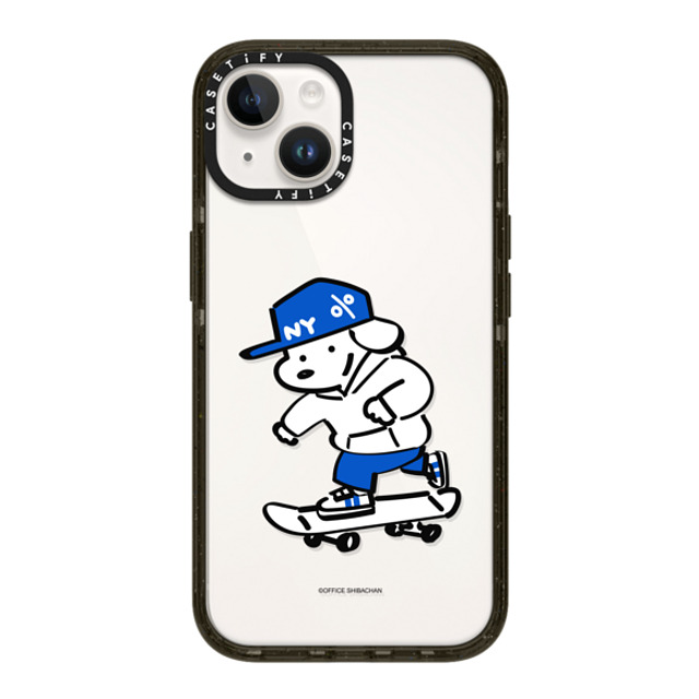 Skater JOHN x CASETiFY iPhone 14 ケース ブラック インパクトケース Let's have fun