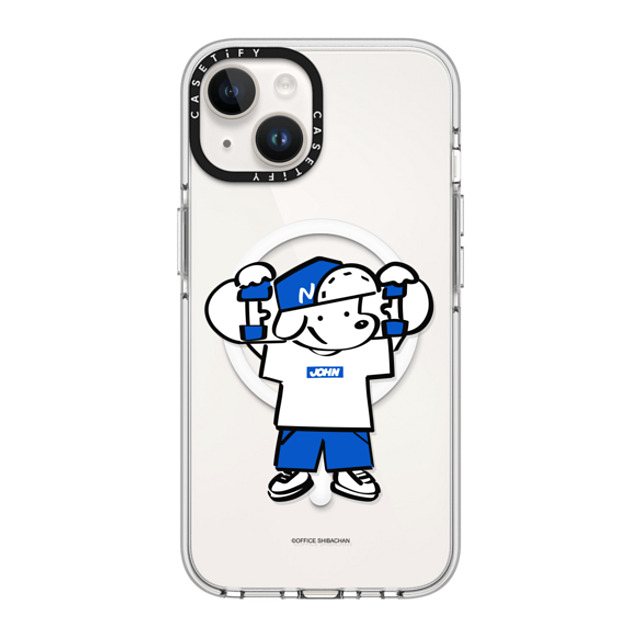 Skater JOHN x CASETiFY iPhone 14 Case Clear Clear Case MagSafe Compatible Let's take it easy Skater JOHN x CASETiFY iPhone 14 Case Clear Clear Case MagSafe Compatible Let's take it easy