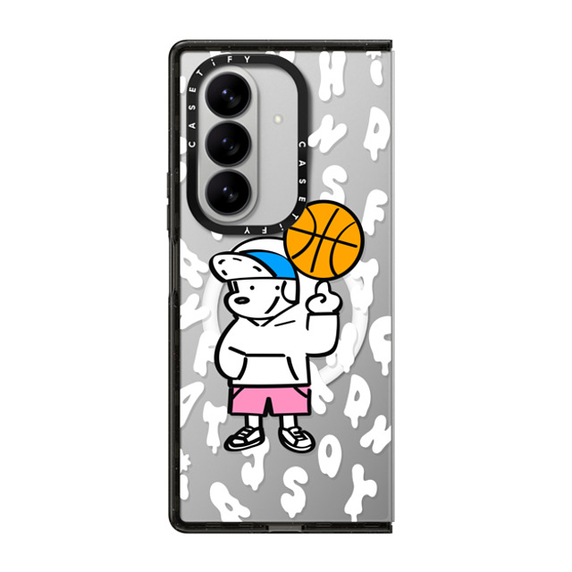 Skater JOHN x CASETiFY Galaxy Z Fold7 ケース ブラック Impact Magnetic Case CASETiFY AND JOHN (basketball) Skater JOHN x CASETiFY Galaxy Z Fold7 ケース ブラック Impact Magnetic Case CASETiFY AND JOHN (basketball)