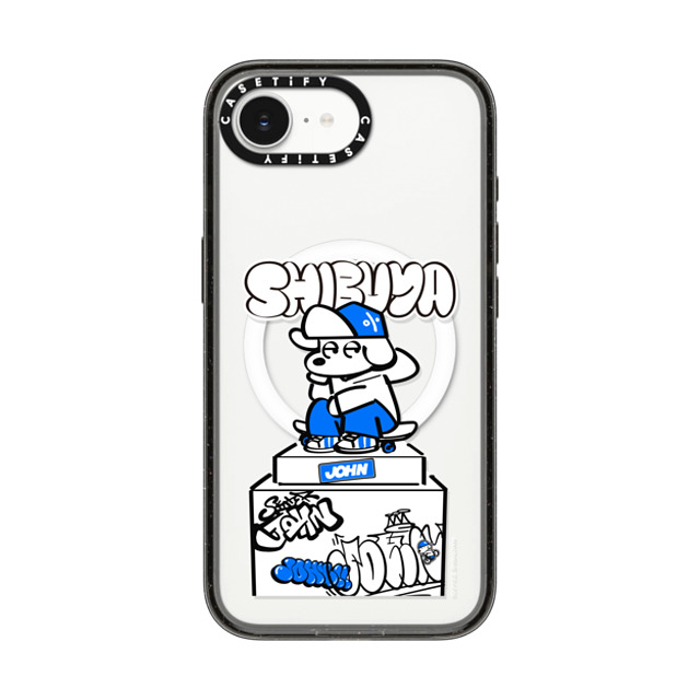 Skater JOHN x CASETiFY iPhone 16e Case Black Impact Case MagSafe Compatible SKATER JOHN - SHIBUYA HACHIKO_01 Back to School Skater JOHN x CASETiFY iPhone 16e Case Black Impact Case MagSafe Compatible SKATER JOHN - SHIBUYA HACHIKO_01 Back to School