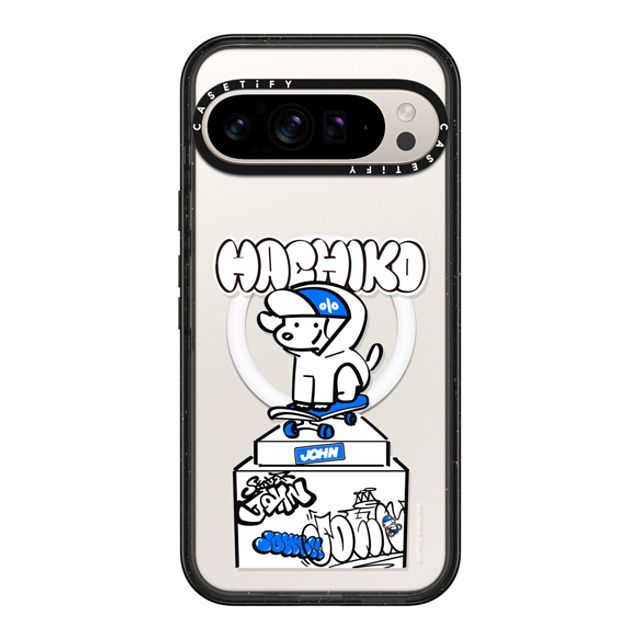 Skater JOHN x CASETiFY Pixel 9 Pro XL Case Black マグネット式 インパクトケース SKATER JOHN - SHIBUYA HACHIKO_02 Back to School Skater JOHN x CASETiFY Pixel 9 Pro XL Case Black マグネット式 インパクトケース SKATER JOHN - SHIBUYA HACHIKO_02 Back to School