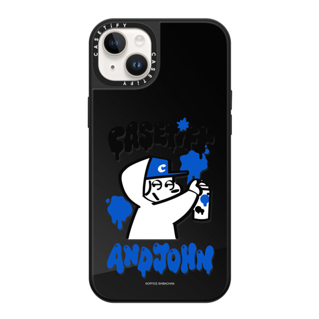 Skater JOHN x CASETiFY iPhone 14 Plus Case Black on Black ミラーケース MagSafe対応 CASETiFY AND JOHN (Mischief) Retail Exclusive Father's Day Skater JOHN x CASETiFY iPhone 14 Plus Case Black on Black ミラーケース MagSafe対応 CASETiFY AND JOHN (Mischief) Retail Exclusive Father's Day