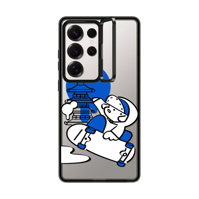 Skater JOHN x CASETiFY Galaxy S25 Ultra ケース Dog,Sport ブラック インパクト リングスタンド ケース Skater JOHN - JAPAN Back to School Skater JOHN x CASETiFY Galaxy S25 Ultra ケース Dog,Sport ブラック インパクト リングスタンド ケース Skater JOHN - JAPAN Back to School