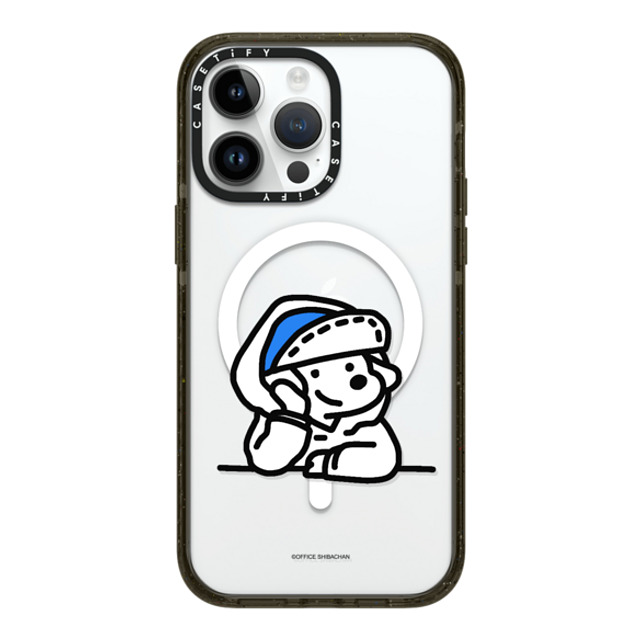 Skater JOHN x CASETiFY iPhone 14 Pro Max ケース ブラック インパクトケース MagSafe対応 mini JOHN (Lover)