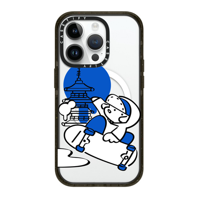 Skater JOHN x CASETiFY iPhone 14 Pro ケース ブラック インパクトケース MagSafe対応 SKATER JOHN - JAPAN