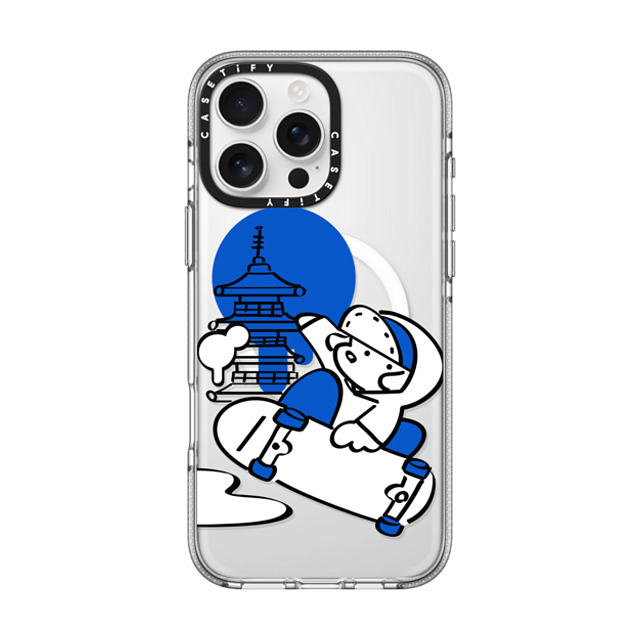 Skater JOHN x CASETiFY iPhone 16 Pro Max ケース クリア クリア ケース MagSafe対応 SKATER JOHN - JAPAN