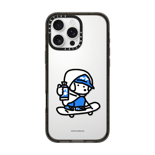 Skater JOHN x CASETiFY iPhone 16 Pro Max ケース ブラック インパクトケース mini JOHN (Graffiti)