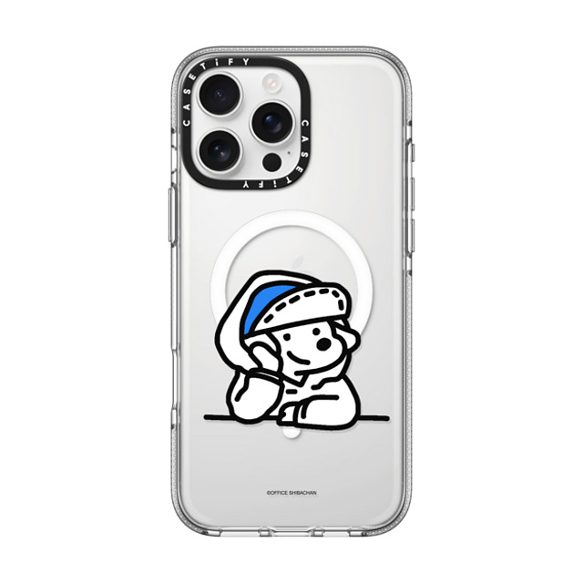 Skater JOHN x CASETiFY iPhone 16 Pro Max ケース クリア クリア ケース MagSafe対応 mini JOHN (Lover)