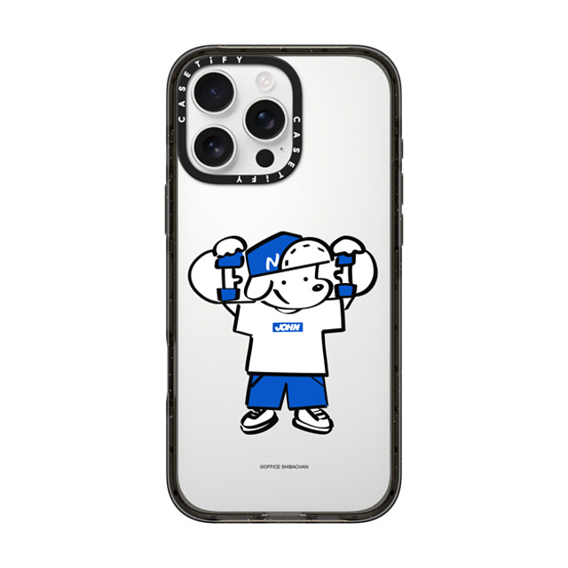 Skater JOHN x CASETiFY iPhone 16 Pro Max ケース ブラック インパクトケース Let's take it easy