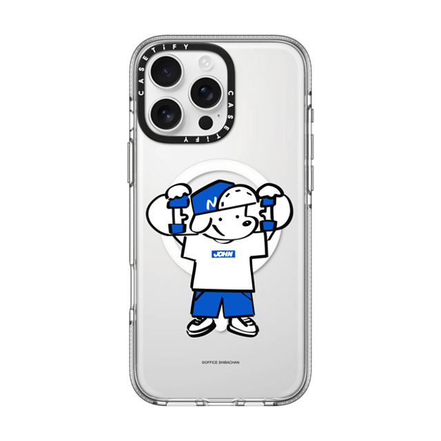 Skater JOHN x CASETiFY iPhone 16 Pro Max ケース クリア クリア ケース MagSafe対応 Let's take it easy