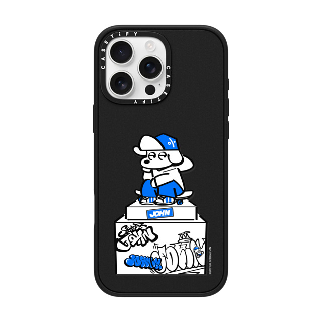 Skater JOHN x CASETiFY iPhone 16 Pro Max ケース マットブラック インパクトケース MagSafe対応 SKATER JOHN - SHIBUYA HACHIKO_01 Father's Day Skater JOHN x CASETiFY iPhone 16 Pro Max ケース マットブラック インパクトケース MagSafe対応 SKATER JOHN - SHIBUYA HACHIKO_01 Father's Day