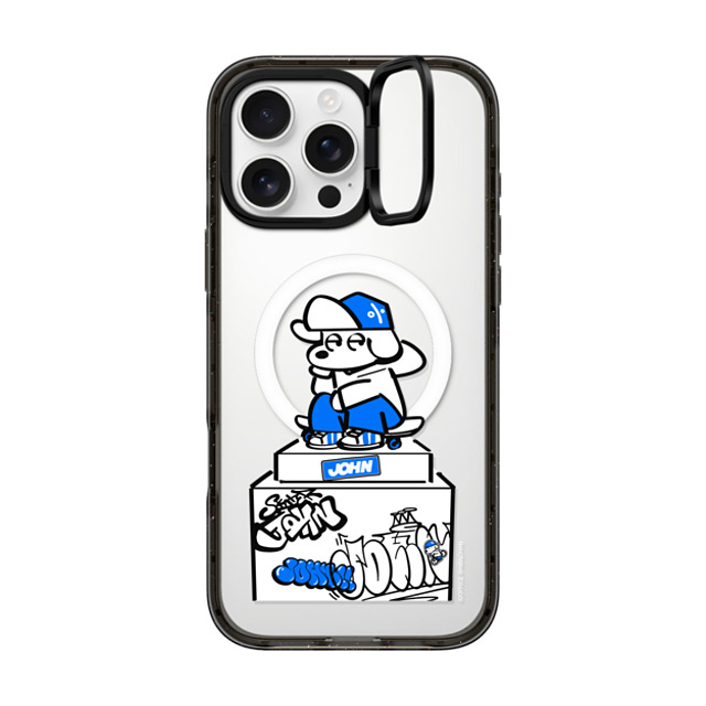Skater JOHN x CASETiFY iPhone 16 Pro Max Case ブラック インパクトリングスタンドケース MagSafe対応 SKATER JOHN - SHIBUYA HACHIKO_01 New iPhone Skater JOHN x CASETiFY iPhone 16 Pro Max Case ブラック インパクトリングスタンドケース MagSafe対応 SKATER JOHN - SHIBUYA HACHIKO_01 New iPhone