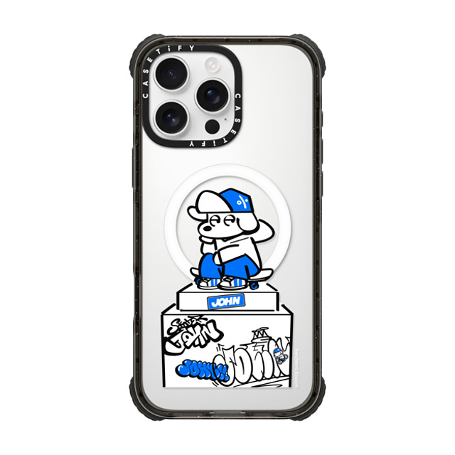 Skater JOHN x CASETiFY iPhone 16 Pro Max ケース ブラック ウルトラ インパクトケース MagSafe 対応 SKATER JOHN - SHIBUYA HACHIKO_01 Father's Day Skater JOHN x CASETiFY iPhone 16 Pro Max ケース ブラック ウルトラ インパクトケース MagSafe 対応 SKATER JOHN - SHIBUYA HACHIKO_01 Father's Day