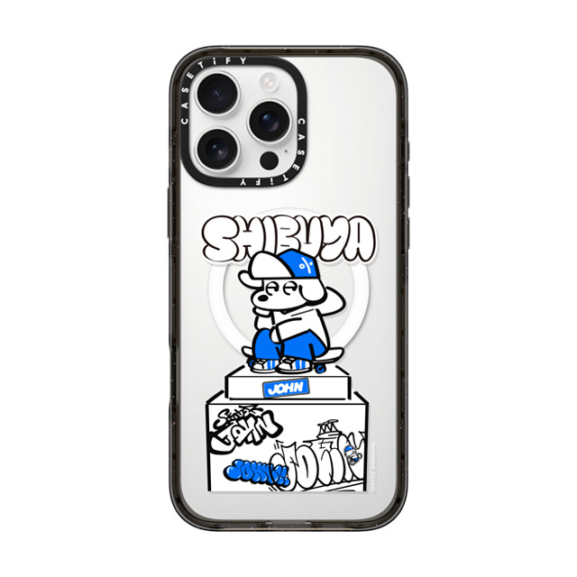 Skater JOHN x CASETiFY iPhone 16 Pro Max ケース ブラック インパクトケース MagSafe対応 SKATER JOHN - SHIBUYA HACHIKO_01 Father's Day Skater JOHN x CASETiFY iPhone 16 Pro Max ケース ブラック インパクトケース MagSafe対応 SKATER JOHN - SHIBUYA HACHIKO_01 Father's Day