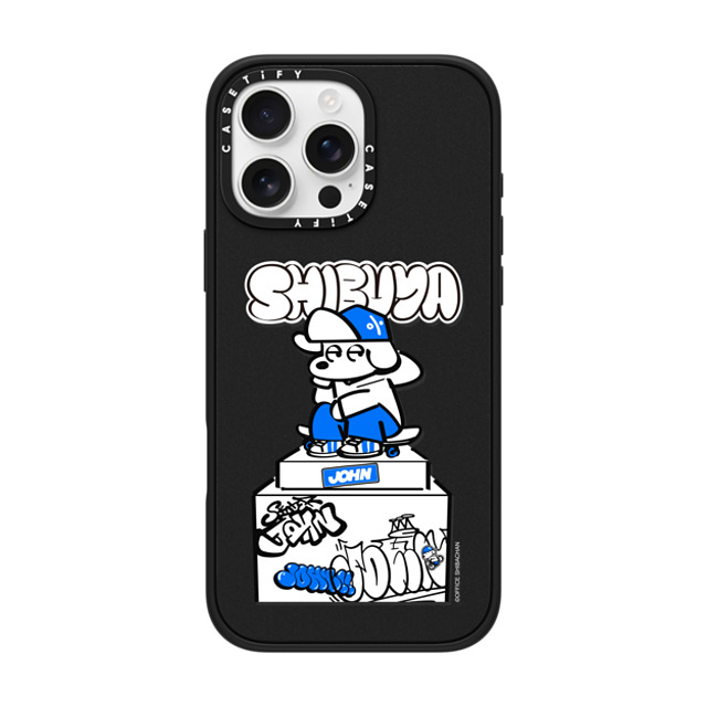 Skater JOHN x CASETiFY iPhone 16 Pro Max Case Matte Black Impact Case MagSafe Compatible SKATER JOHN - SHIBUYA HACHIKO_01 Back to School Skater JOHN x CASETiFY iPhone 16 Pro Max Case Matte Black Impact Case MagSafe Compatible SKATER JOHN - SHIBUYA HACHIKO_01 Back to School