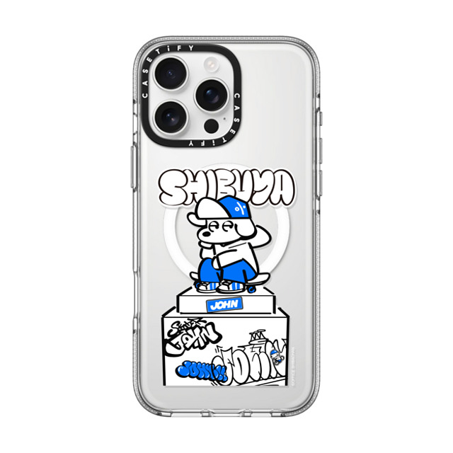 Skater JOHN x CASETiFY iPhone 16 Pro Max Case クリア クリア ケース MagSafe対応 SKATER JOHN - SHIBUYA HACHIKO_01 Back to School Skater JOHN x CASETiFY iPhone 16 Pro Max Case クリア クリア ケース MagSafe対応 SKATER JOHN - SHIBUYA HACHIKO_01 Back to School