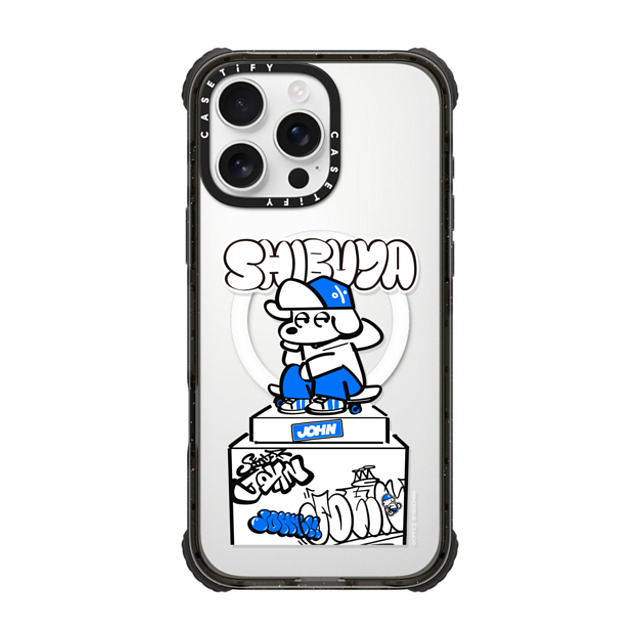 Skater JOHN x CASETiFY iPhone 16 Pro Max Case Black ウルトラ インパクトケース MagSafe 対応 SKATER JOHN - SHIBUYA HACHIKO_01 Back to School Skater JOHN x CASETiFY iPhone 16 Pro Max Case Black ウルトラ インパクトケース MagSafe 対応 SKATER JOHN - SHIBUYA HACHIKO_01 Back to School