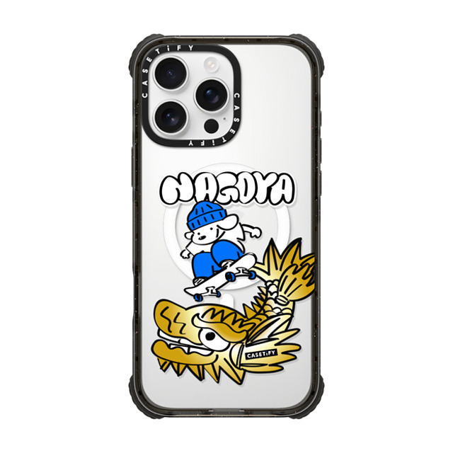 Skater JOHN x CASETiFY iPhone 16 Pro Max Case Black ウルトラ インパクトケース MagSafe 対応 Skater John Nagoya Phone Case Skater JOHN x CASETiFY iPhone 16 Pro Max Case Black ウルトラ インパクトケース MagSafe 対応 Skater John Nagoya Phone Case