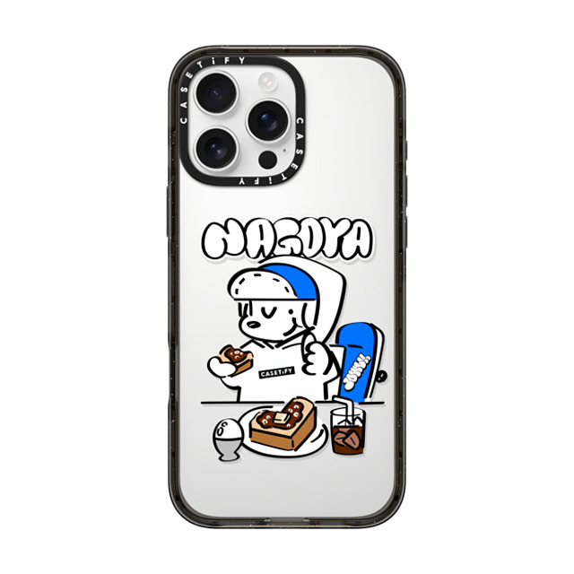 Skater JOHN x CASETiFY iPhone 16 Pro Max Case Black Impact Case Skater John Nagoya Food Phone Case Skater JOHN x CASETiFY iPhone 16 Pro Max Case Black Impact Case Skater John Nagoya Food Phone Case