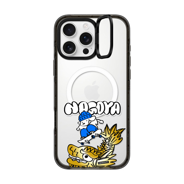 Skater JOHN x CASETiFY iPhone 16 Pro Max Case Black インパクトリングスタンドケース MagSafe対応 Skater John Nagoya Phone Case Skater JOHN x CASETiFY iPhone 16 Pro Max Case Black インパクトリングスタンドケース MagSafe対応 Skater John Nagoya Phone Case