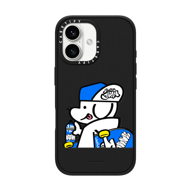 Skater JOHN x CASETiFY iPhone 16 ケース Dog,Sport マットブラック インパクトケース MagSafe対応 What's UP JOHN! (Graffiti) Father's Day Skater JOHN x CASETiFY iPhone 16 ケース Dog,Sport マットブラック インパクトケース MagSafe対応 What's UP JOHN! (Graffiti) Father's Day