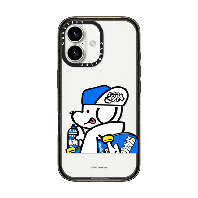 Skater JOHN x CASETiFY iPhone 16 ケース Dog,Sport ブラック インパクトケース What's UP JOHN! (Graffiti) Father's Day Skater JOHN x CASETiFY iPhone 16 ケース Dog,Sport ブラック インパクトケース What's UP JOHN! (Graffiti) Father's Day