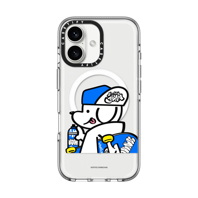 Skater JOHN x CASETiFY iPhone 16 Case Dog,Sport クリア クリア ケース MagSafe対応 What's UP JOHN! (Graffiti) Back to School Skater JOHN x CASETiFY iPhone 16 Case Dog,Sport クリア クリア ケース MagSafe対応 What's UP JOHN! (Graffiti) Back to School