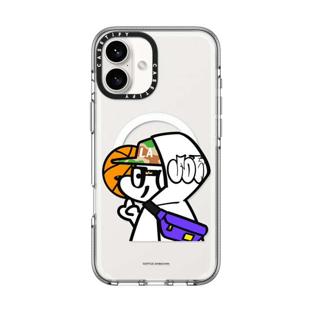Skater JOHN x CASETiFY iPhone 16 Plus Case Clear Clear Case MagSafe Compatible What's UP JOHN! (Basketball player) Skater JOHN x CASETiFY iPhone 16 Plus Case Clear Clear Case MagSafe Compatible What's UP JOHN! (Basketball player)