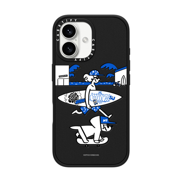 Skater JOHN x CASETiFY iPhone 16 Case Matte Black Impact Case MagSafe Compatible CASETiFY AND JOHN (friend) Father's Day Skater JOHN x CASETiFY iPhone 16 Case Matte Black Impact Case MagSafe Compatible CASETiFY AND JOHN (friend) Father's Day