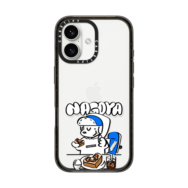 Skater JOHN x CASETiFY iPhone 16 Case Black Impact Case Skater John Nagoya Food Phone Case Skater JOHN x CASETiFY iPhone 16 Case Black Impact Case Skater John Nagoya Food Phone Case