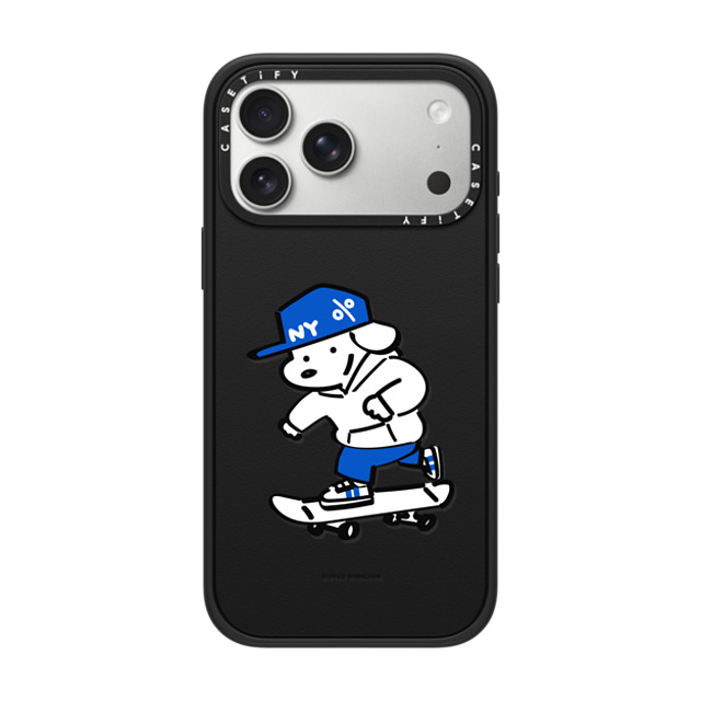 Skater JOHN x CASETiFY iPhone 17 Pro Max ケース マットブラック インパクトケース MagSafe対応 Let's have fun Skater JOHN x CASETiFY iPhone 17 Pro Max ケース マットブラック インパクトケース MagSafe対応 Let's have fun