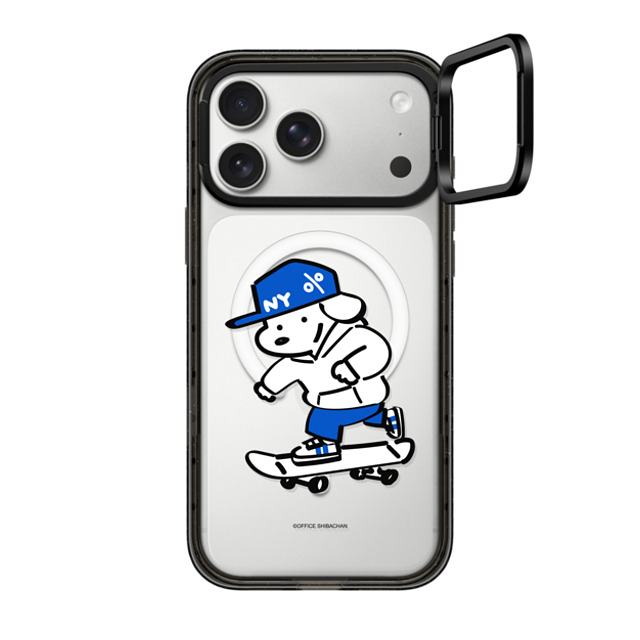 Skater JOHN x CASETiFY iPhone 17 Pro Max ケース ブラック インパクトリングスタンドケース MagSafe対応 Let's have fun Skater JOHN x CASETiFY iPhone 17 Pro Max ケース ブラック インパクトリングスタンドケース MagSafe対応 Let's have fun