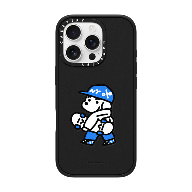 Skater JOHN x CASETiFY iPhone 16 Pro Case Dog,Sport Matte Black Impact Case MagSafe Compatible mini JOHN (Skater) Father's Day Skater JOHN x CASETiFY iPhone 16 Pro Case Dog,Sport Matte Black Impact Case MagSafe Compatible mini JOHN (Skater) Father's Day