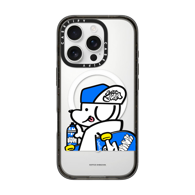 Skater JOHN x CASETiFY iPhone 16 Pro Case Dog,Sport Black Impact Case MagSafe Compatible What's UP JOHN! (Graffiti) Father's Day Skater JOHN x CASETiFY iPhone 16 Pro Case Dog,Sport Black Impact Case MagSafe Compatible What's UP JOHN! (Graffiti) Father's Day
