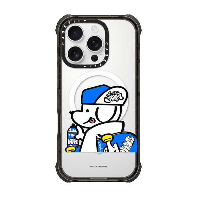Skater JOHN x CASETiFY iPhone 16 Pro Case Dog,Sport Black ウルトラ インパクトケース MagSafe 対応 What's UP JOHN! (Graffiti) Father's Day Skater JOHN x CASETiFY iPhone 16 Pro Case Dog,Sport Black ウルトラ インパクトケース MagSafe 対応 What's UP JOHN! (Graffiti) Father's Day