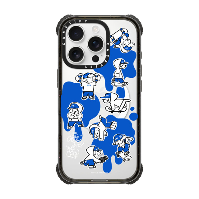 Skater JOHN x CASETiFY iPhone 16 Pro Case Black ウルトラ インパクトケース MagSafe 対応 CASETiFY AND JOHN (paint) Skater JOHN x CASETiFY iPhone 16 Pro Case Black ウルトラ インパクトケース MagSafe 対応 CASETiFY AND JOHN (paint)