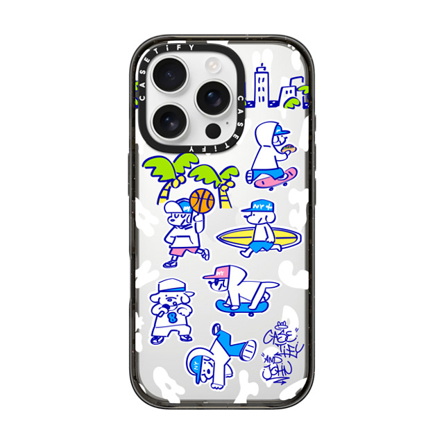 Skater JOHN x CASETiFY iPhone 16 Pro Case Black Impact Case CASETiFY AND JOHN (Everyone is John) Father's Day Skater JOHN x CASETiFY iPhone 16 Pro Case Black Impact Case CASETiFY AND JOHN (Everyone is John) Father's Day