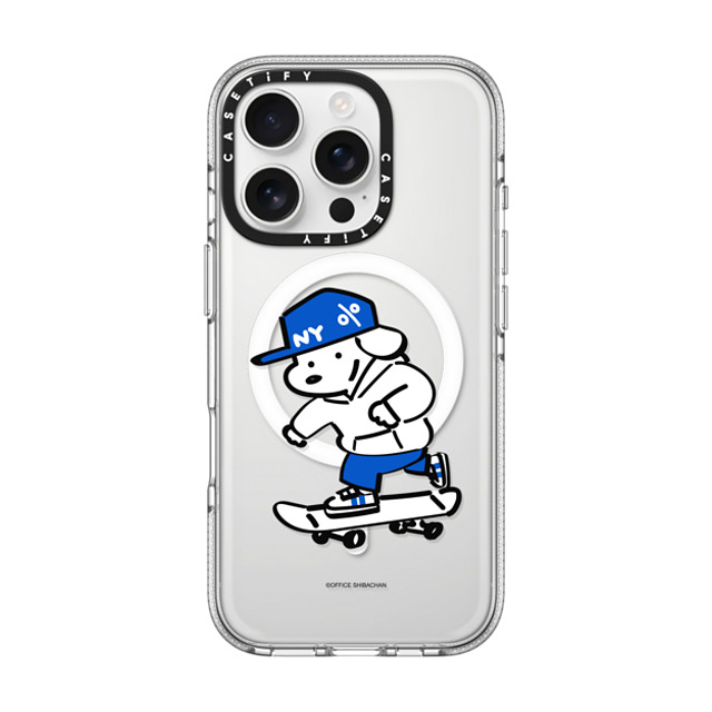 Skater JOHN x CASETiFY iPhone 16 Pro ケース クリア クリア ケース MagSafe対応 Let's have fun