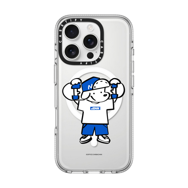 Skater JOHN x CASETiFY iPhone 16 Pro ケース クリア クリア ケース MagSafe対応 Let's take it easy