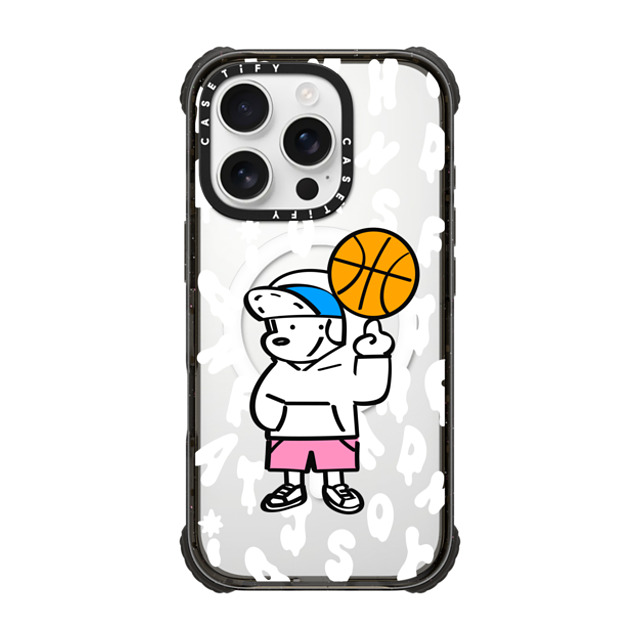 Skater JOHN x CASETiFY iPhone 16 Pro Case Black ウルトラ インパクトケース MagSafe 対応 CASETiFY AND JOHN (basketball) Skater JOHN x CASETiFY iPhone 16 Pro Case Black ウルトラ インパクトケース MagSafe 対応 CASETiFY AND JOHN (basketball)
