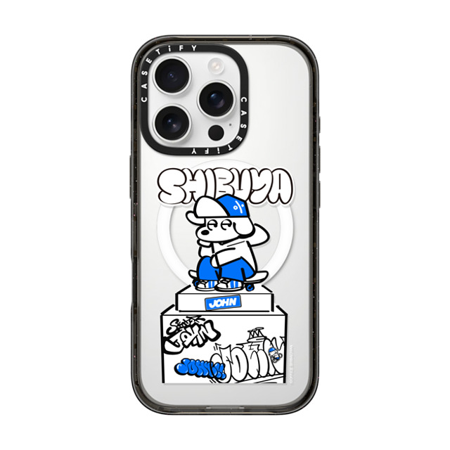 Skater JOHN x CASETiFY iPhone 16 Pro ケース ブラック インパクトケース MagSafe対応 SKATER JOHN - SHIBUYA HACHIKO_01 Father's Day Skater JOHN x CASETiFY iPhone 16 Pro ケース ブラック インパクトケース MagSafe対応 SKATER JOHN - SHIBUYA HACHIKO_01 Father's Day