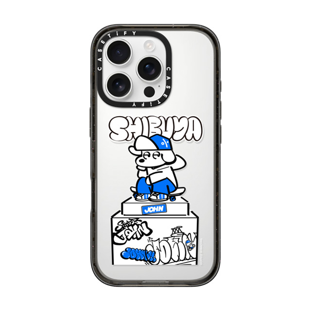 Skater JOHN x CASETiFY iPhone 16 Pro Case Black インパクトケース SKATER JOHN - SHIBUYA HACHIKO_01 Mother's Day Skater JOHN x CASETiFY iPhone 16 Pro Case Black インパクトケース SKATER JOHN - SHIBUYA HACHIKO_01 Mother's Day