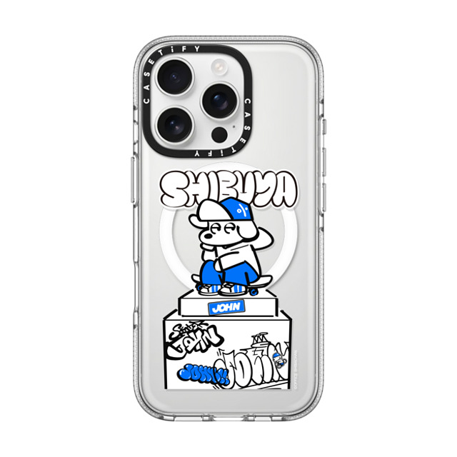 Skater JOHN x CASETiFY iPhone 16 Pro Case クリア クリア ケース MagSafe対応 SKATER JOHN - SHIBUYA HACHIKO_01 Back to School Skater JOHN x CASETiFY iPhone 16 Pro Case クリア クリア ケース MagSafe対応 SKATER JOHN - SHIBUYA HACHIKO_01 Back to School