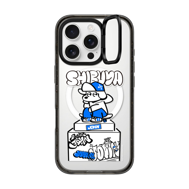 Skater JOHN x CASETiFY iPhone 16 Pro Case Black インパクトリングスタンドケース MagSafe対応 SKATER JOHN - SHIBUYA HACHIKO_01 Back to School Skater JOHN x CASETiFY iPhone 16 Pro Case Black インパクトリングスタンドケース MagSafe対応 SKATER JOHN - SHIBUYA HACHIKO_01 Back to School