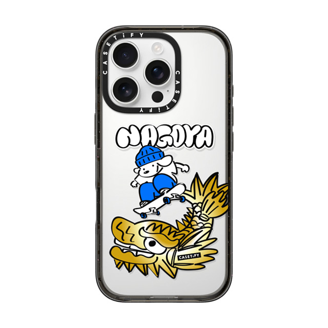 Skater JOHN x CASETiFY iPhone 16 Pro Case Black Impact Case Skater John Nagoya Phone Case Skater JOHN x CASETiFY iPhone 16 Pro Case Black Impact Case Skater John Nagoya Phone Case