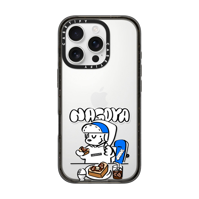Skater JOHN x CASETiFY iPhone 16 Pro Case Black Impact Case Skater John Nagoya Food Phone Case Skater JOHN x CASETiFY iPhone 16 Pro Case Black Impact Case Skater John Nagoya Food Phone Case
